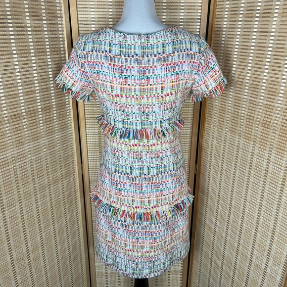 Sara Campbell Bright Tweed Fringe Dress - Picture 11 of 12